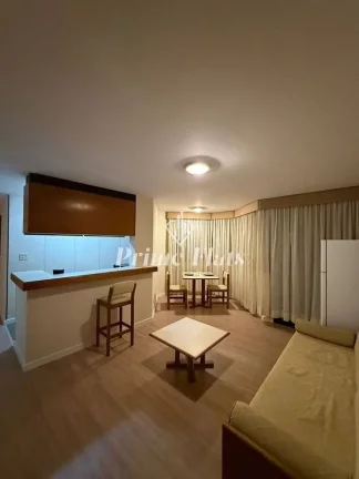 Imagem Flat disponível para locação no Astron Baden Baden no Campo Belo, com 54m², 1 dormitório e 1 vaga
