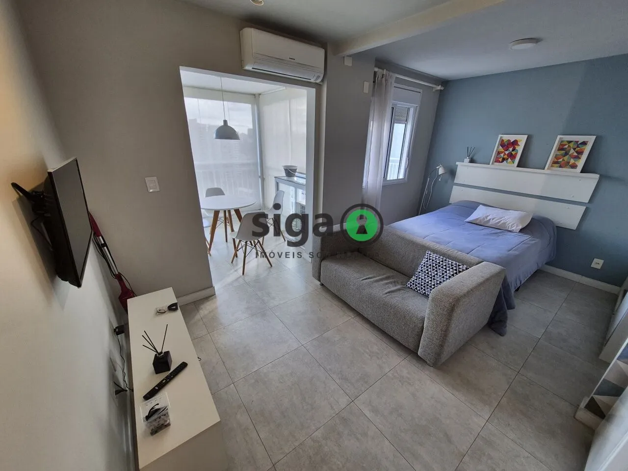 Imagem Apartamento para locação na Chácara Santo Antônio 1 quarto