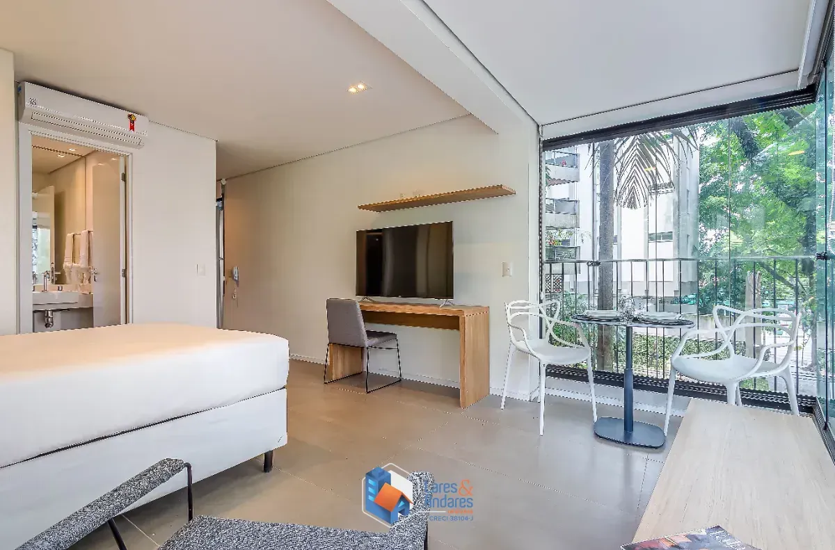Imagem Apartamento para venda em Vila Nova Conceição com 1 quarto, sendo 1 suíte, 38m²