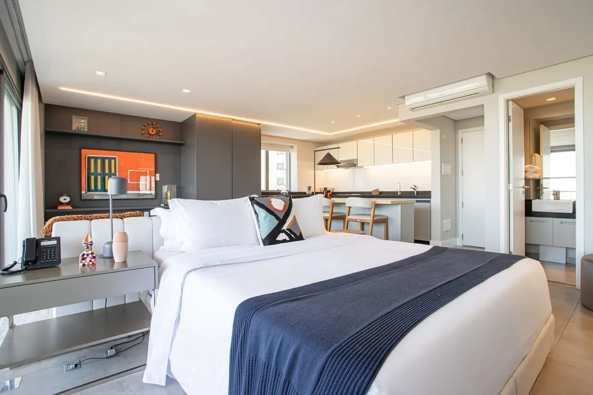 Imagem Apartamento com 1 Quarto para alugar, 64m² - Pinheiros
