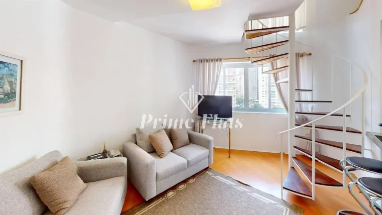 Imagem Flat disponível para locação no Condomínio Palazzo Gritti, com 45m², 1 dormitório e 1 vaga de garagem
