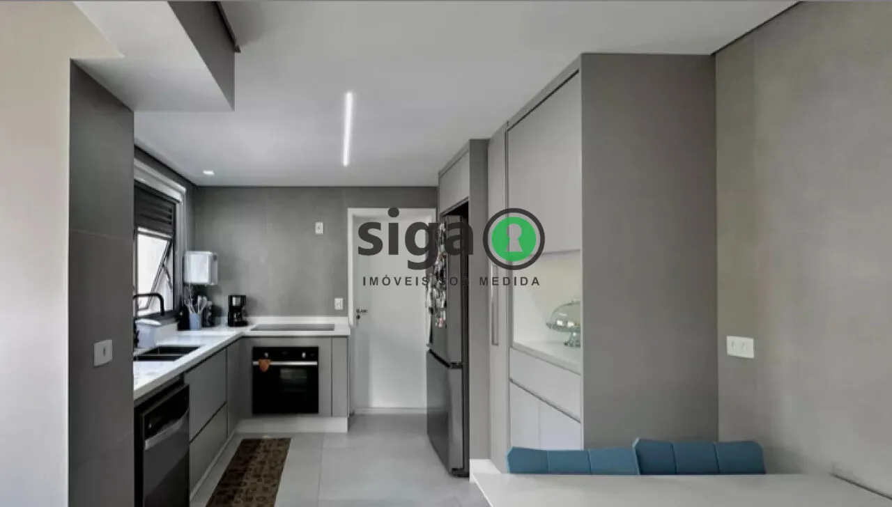 Imagem Apartamento de 141m2 à venda no Brooklin, com 03 suítes e 2 vagas