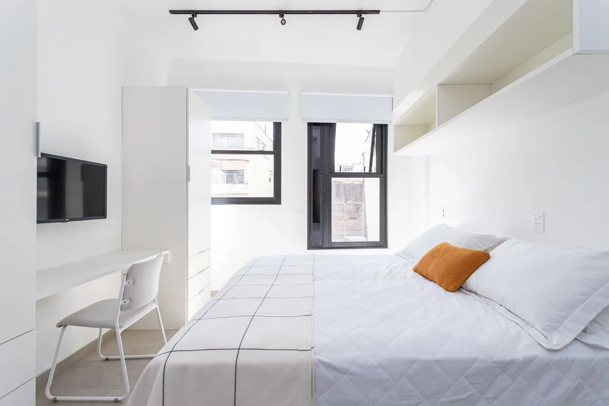 Imagem Apartamento com 1 Quarto para alugar, 25m² - Centro