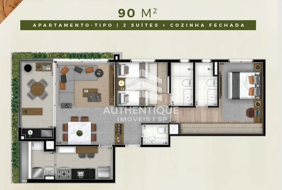 Imagem GARDENER BROOKLIN - Apartamento à venda em São Paulo/SP