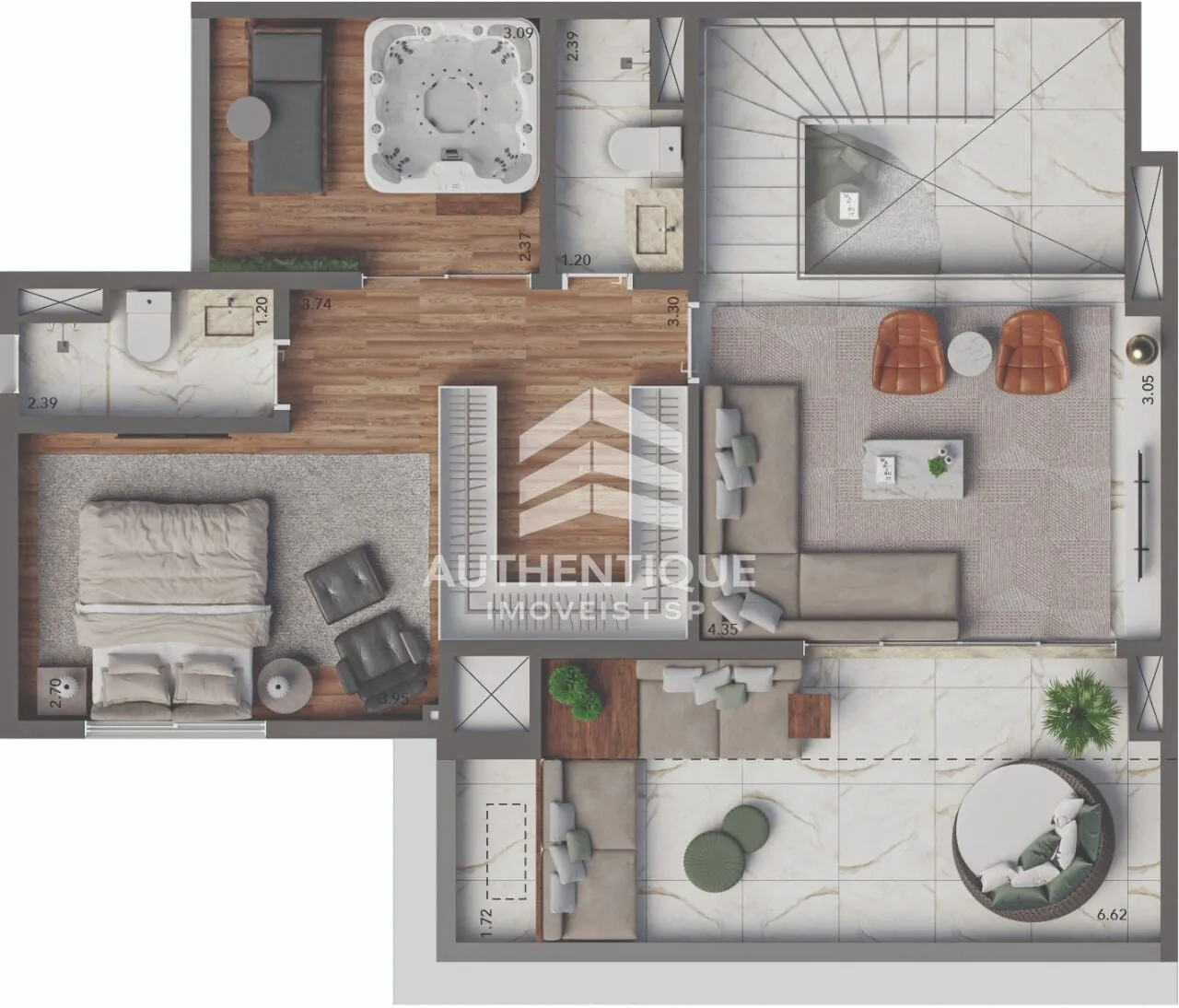 Imagem Living Hereditá Ipiranga - Apartamento à venda no bairro Ipiranga - São Paulo/SP, Zona Sul