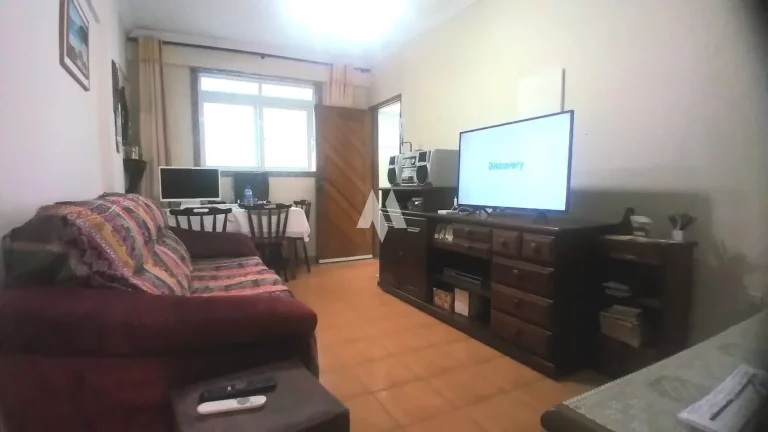 Imagem Apartamento de 2 dormitórios com Vista Lateral para a Praia do Gonzaga