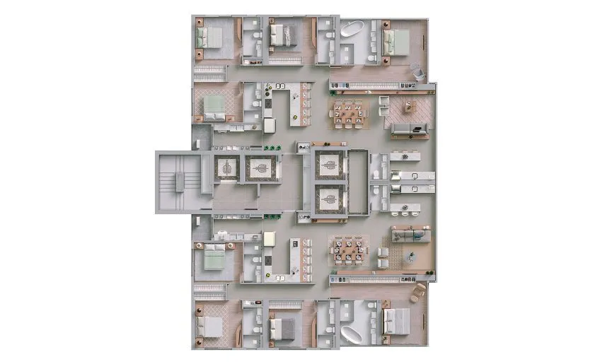 Imagem APARTAMENTO RESIDENCIAL em Balneário Camboriú - SC, Centro