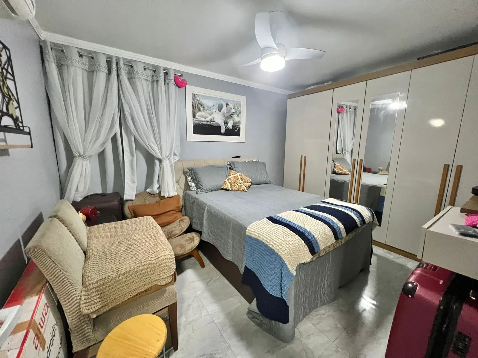 Imagem Apartamento com 3 Quartos à Venda, 76 m² em Aparecida - Santos