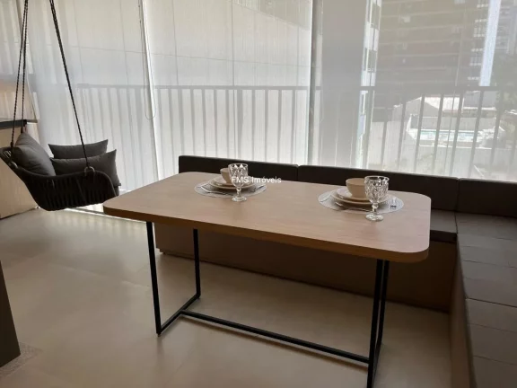 Imagem Apartamento à venda ou locação no Paraíso, com 1 quarto, 1 vaga.