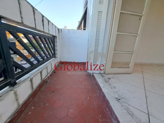 Imagem Apartamento à venda com 3 quartos e dependência, varanda, 1 vaga por R$390.000,00 no Boquirão em Santos