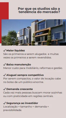 Imagem Loft para Venda em Curitiba, Rebouças, 1 dormitório, 1 banheiro