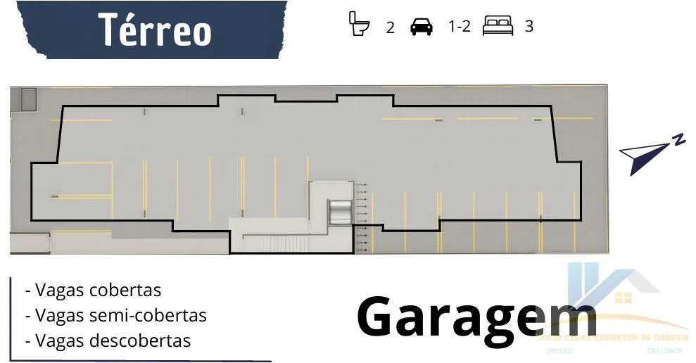 Imagem Apartamento para Venda em São José dos Pinhais, Bom Jesus, 3 dormitórios, 1 suíte, 2 banheiros, 1 vaga