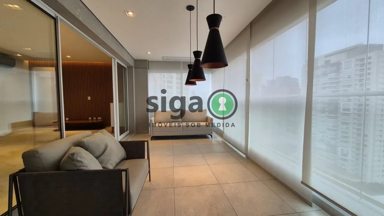 Imagem APARTAMENTO PARA LOCAÇÃO NO BROOKLIN 130m² 3 DORMITO E 2 VAGAS A 800 METROS DO SHOPPING MORUMBI