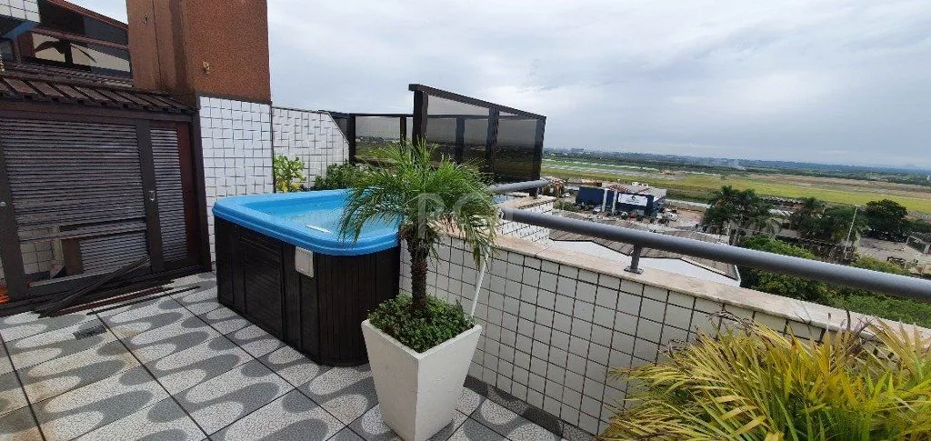 Imagem Cobertura para Venda - 140.15m², 2 dormitórios, sendo 1 suites, 4 vagas - Jardim Lindóia