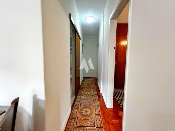 Imagem Apartamento com varanda e de frente no gonzaga - 03 dormitórios