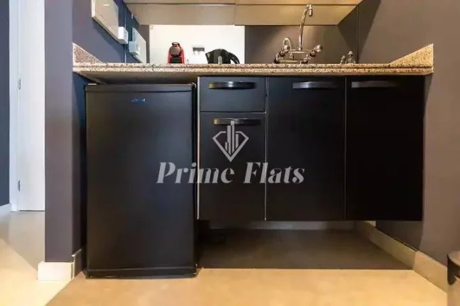 Imagem Flat disponível para locação no Mercure São Paulo Moema Times Square Hotel, com 29,40m², 1 dormitório e 1 vaga de garagem