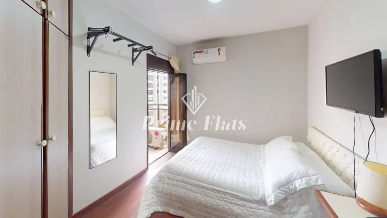 Imagem Flat disponível para locação no The Sutton House com 120m², 3 dormitórios e 2 vagas de garagem