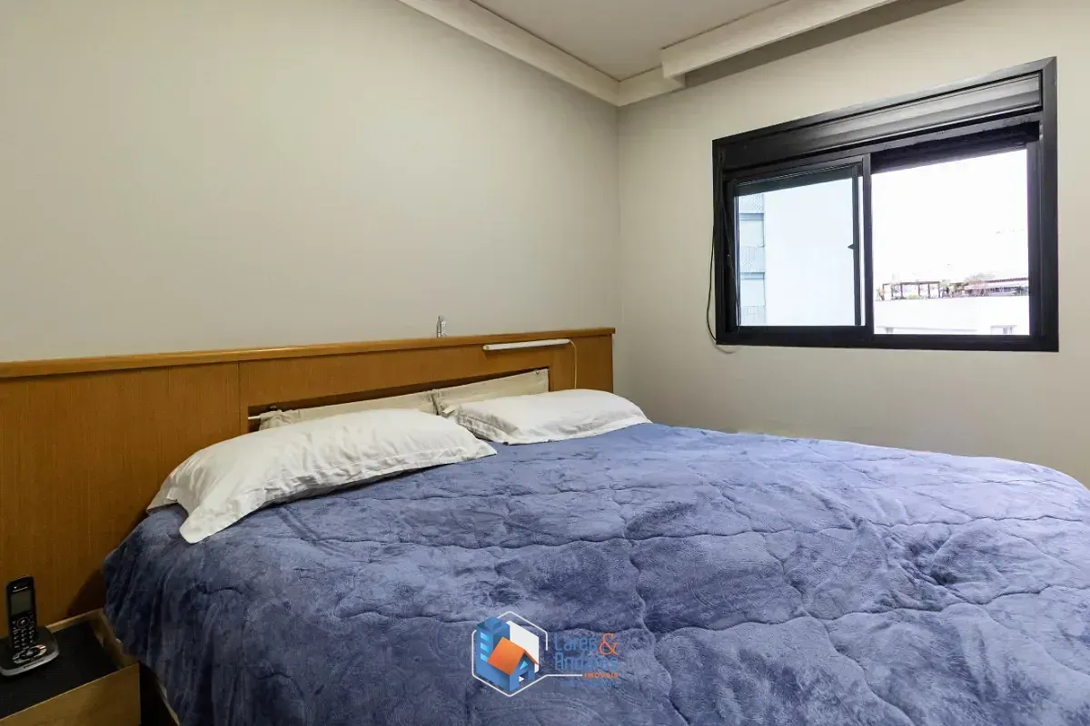 Imagem Flat para venda em Paraíso com 2 quartos, sendo 1 suíte, 59m²