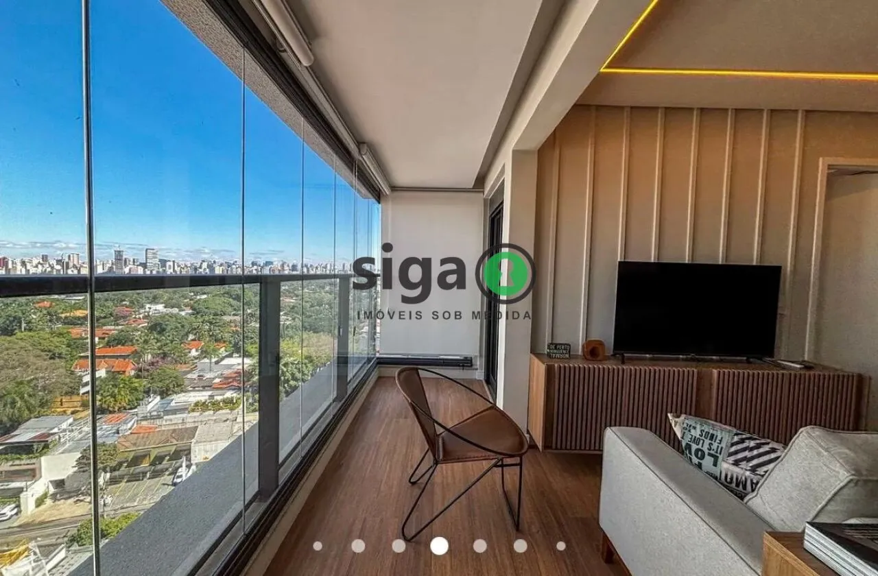 Imagem Apartamento com 50m², 1 suíte no Jardim América Mobiliado, 1 vaga