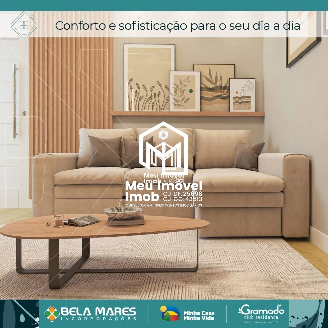 Imagem Gramado Club Residence I APTO 2 Quartos 1 Vaga 70m²