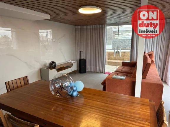 Imagem Apartamento Garden com 2 dormitórios à venda, 163 m² por R$ 850.000,00 - Estuário - Santos/SP