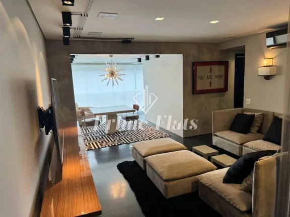 Imagem Flat disponível para venda no Horizonte JK Residencial na Vila Nova Conceição, com 80m², 2 dormitórios e 1 vaga