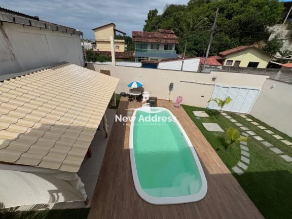 Imagem Casa Nova com 3 Quartos com Lazer na Ponta da Fruta - Vila Velha/ES