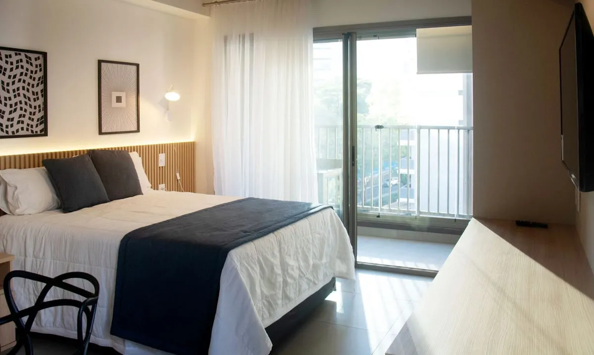 Imagem Apartamento com 1 Quarto para alugar, 34m² - Jardins