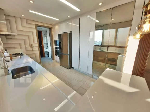 Imagem Apartamento Alto Padrão com 3 suítes, 4 banheiros, 4 vagas, com 190m² em Bairro Jardim, Santo André