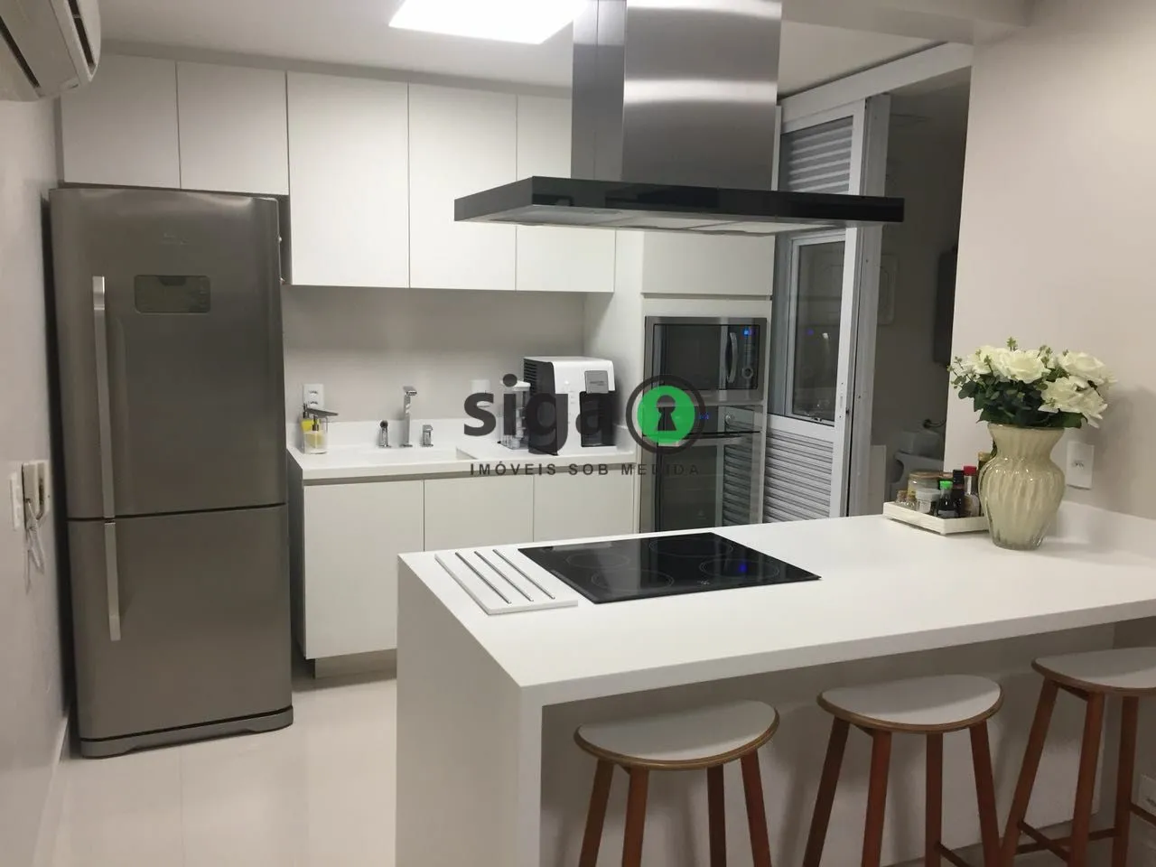 Foto do imóvel Apartamento a venda no Brooklin com 02 quartos, sendo 2 suítes, 2 vagas