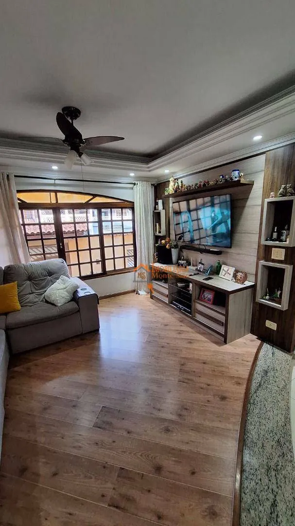 Imagem Sobrado com 4 dormitórios à venda, 255 m² por R$ 1.100.000,00 - Jardim Cumbica - Guarulhos/SP