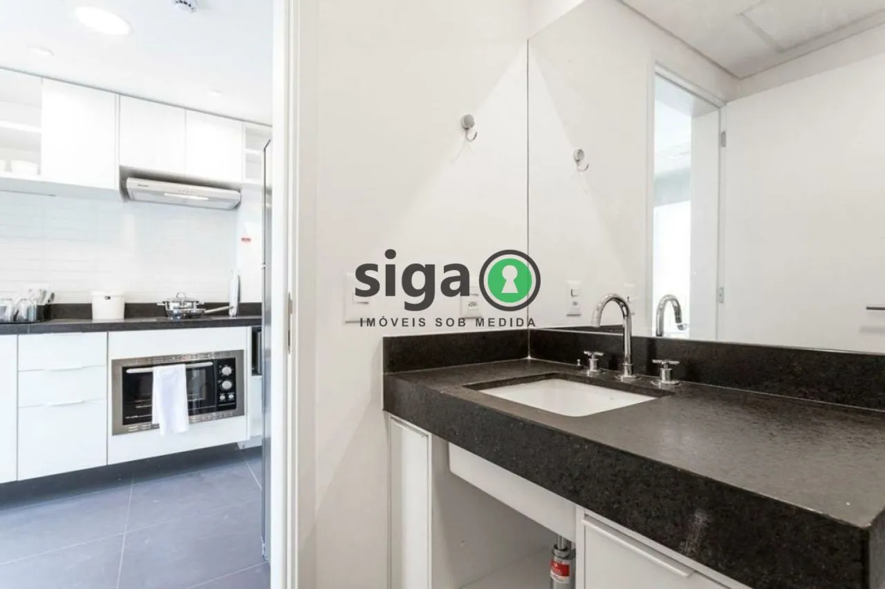 Imagem STUDIO de 28m², com 1 quarto, 1 banheiro e sem vaga na Vila Madalena
