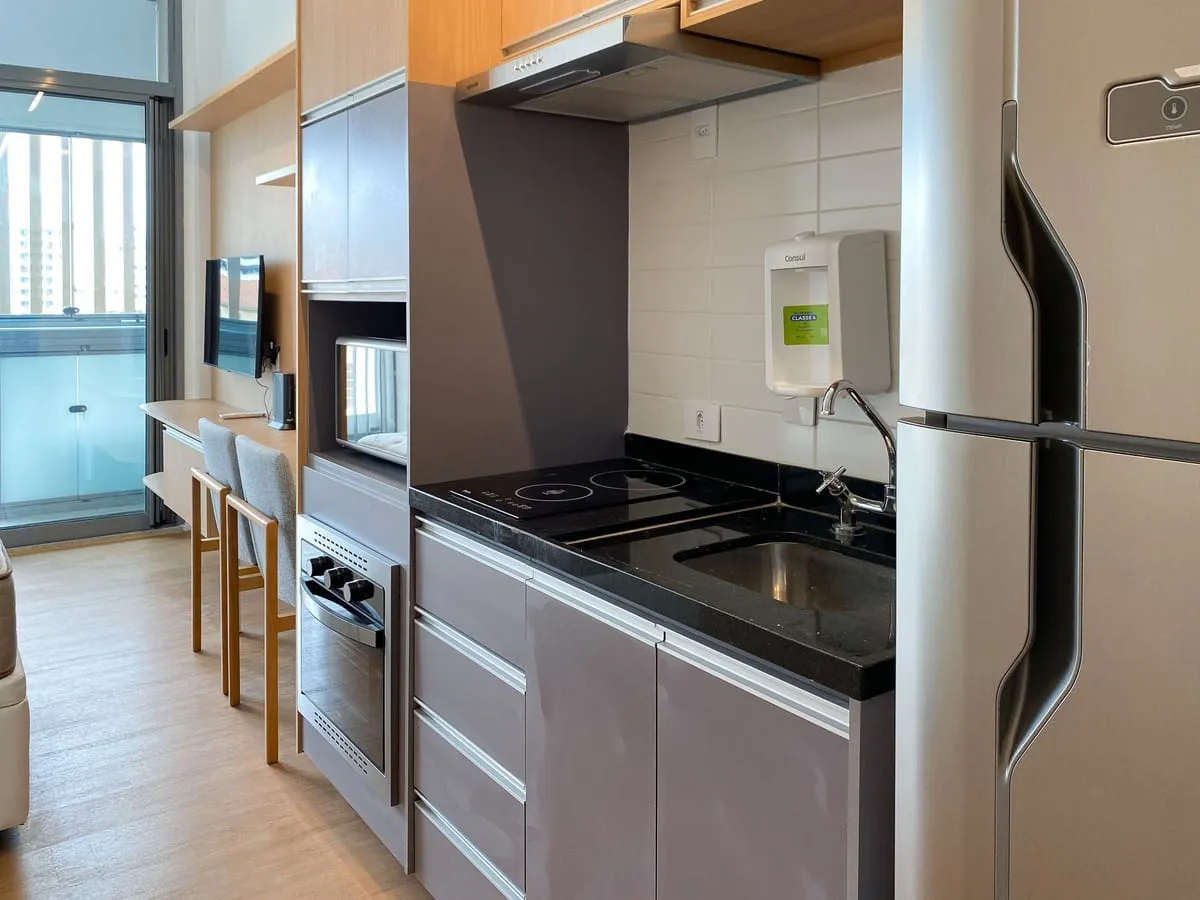Imagem Apartamento com 1 Quarto para alugar, 32m² - Vila Mariana