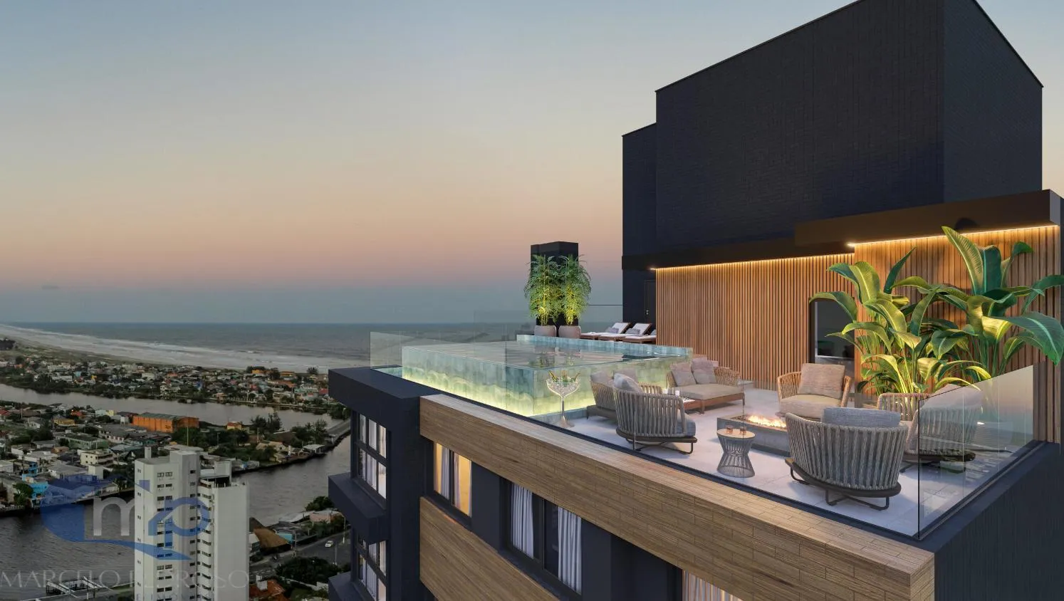 Apartamento á venda com 3 dormitórios no centro de Torres/RS