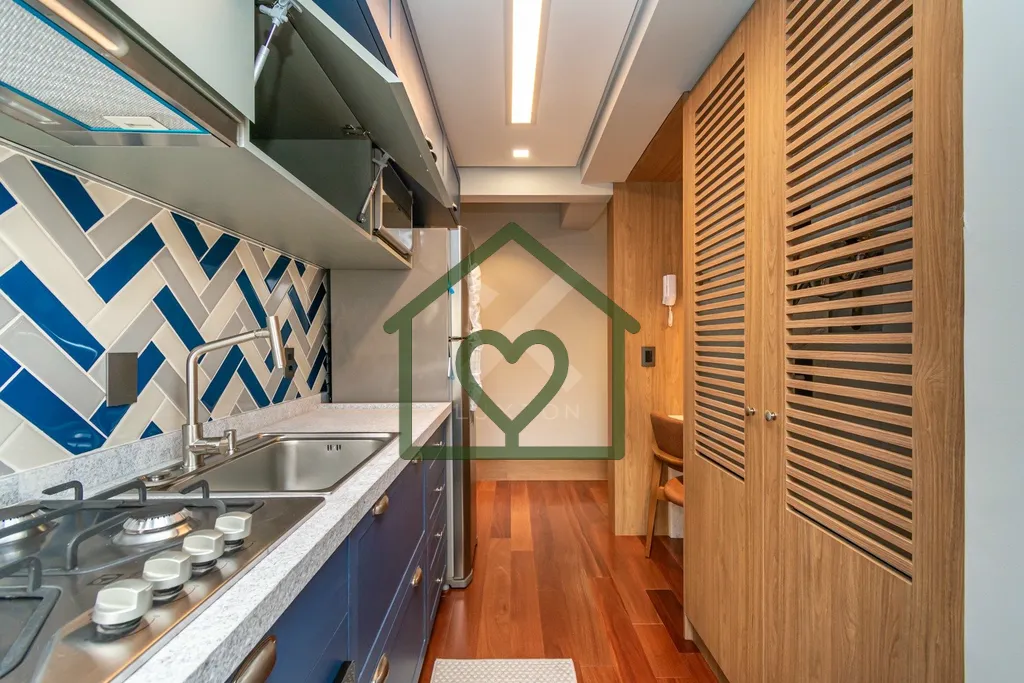 Imagem Apartamento mobiliado e decorado para alugar no bairro Mont Serrat, próximo ao Parcão. Com 45m2, c...