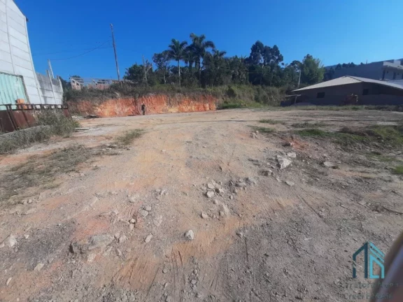 Imagem Terreno ótima localização, 611 m², ideal para galpões + aptos para alugar (kitinets) em Palhoça SC