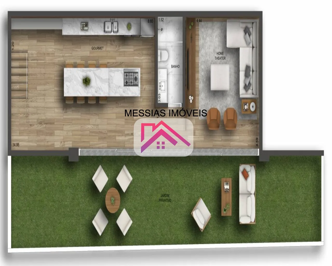 Imagem APARTAMENTOS DE 4 SUITES 5 VAGAS - AETE JARDIM PAULISTA