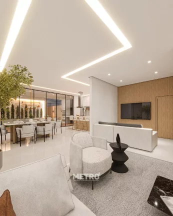 Imagem Casa com 5 suítes, sendo 4 suítes com closet e 1 suíte master com closet, banhei