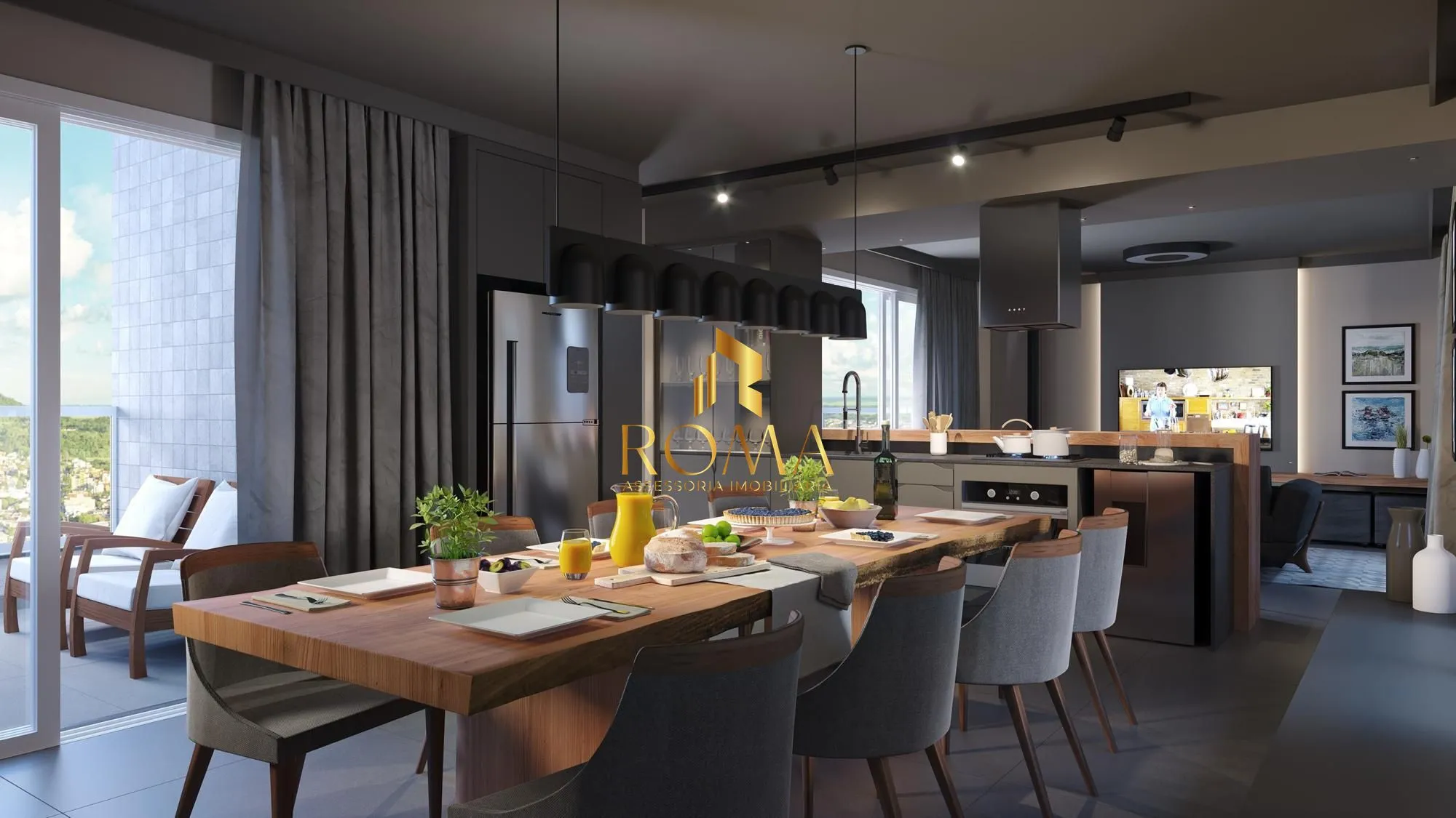 Imagem Omni Sky Santa Maria | 3 Suítes, Vista 360° e Infraestrutura Completa