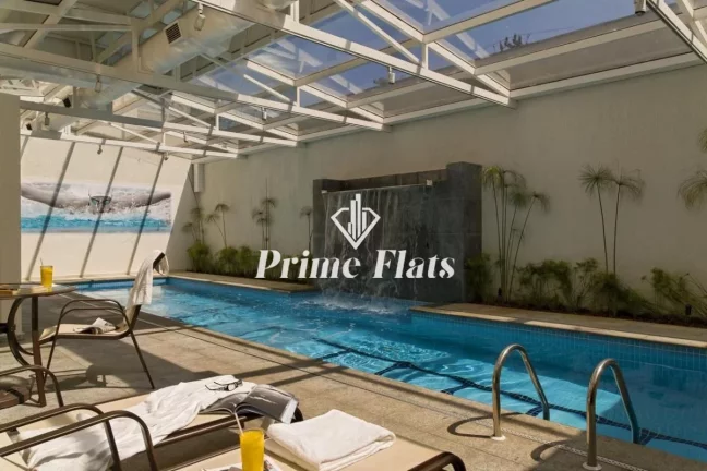 Imagem Flat disponível para venda no Hotel Intercity Nações Unidas na Chácara Santo Antônio, com 26m², 1 dormitório e 1 vaga