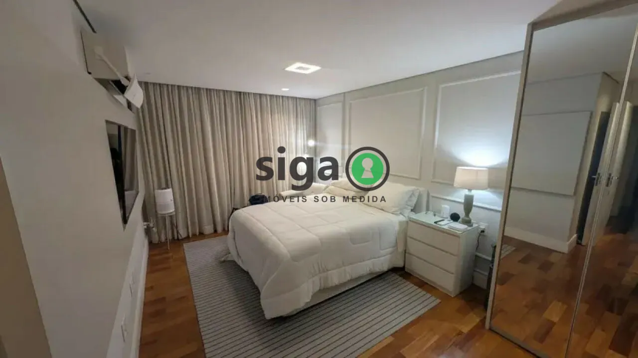 Imagem Apartamento amplo e sofisticado com 187 m² no coração do Campo Belo.