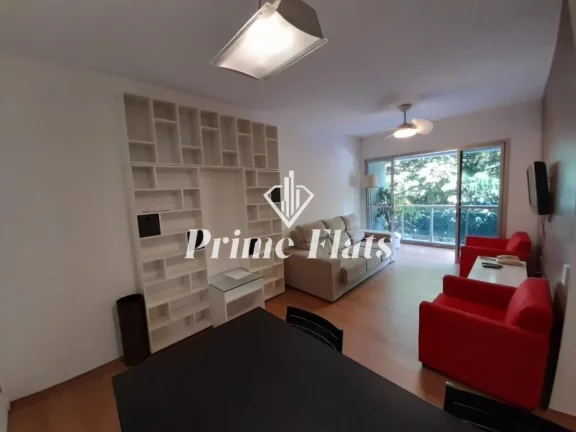 Imagem Flat disponível para venda no Saint Charles Residence Service na Itaim Bibi, com 65m², 2 dormitórios e 1 vaga