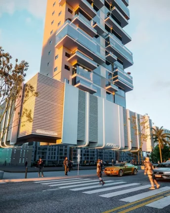 Foto do imóvel Apartamento à venda no FIFTY SIX em Itapema, Meia Praia, com 3 quartos, 142,31m2 em Terceira Avenida