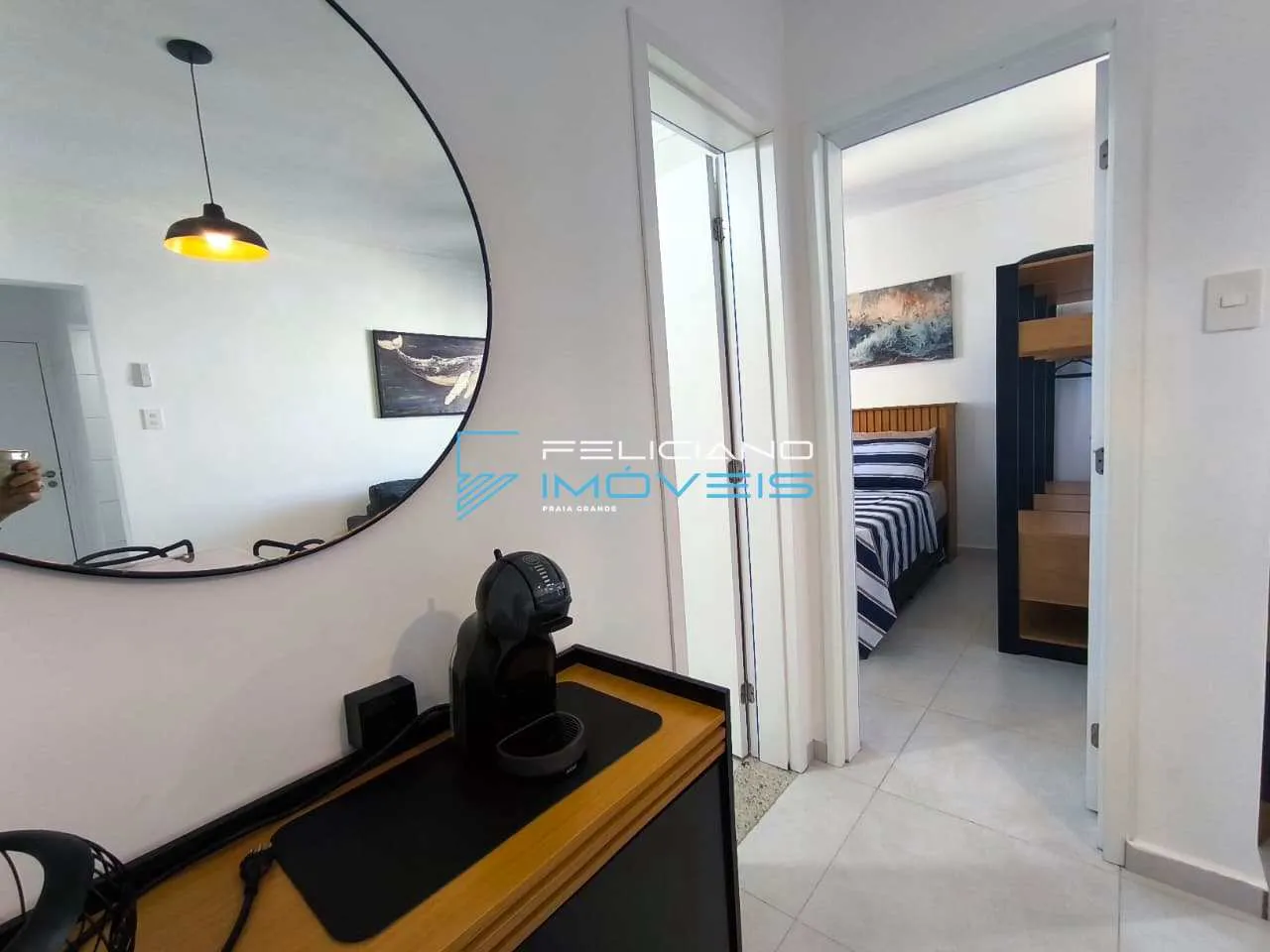 Imagem Apartamento com 1 quarto, Aviação, Praia Grande - R$ 549 mil, Cod: 7520