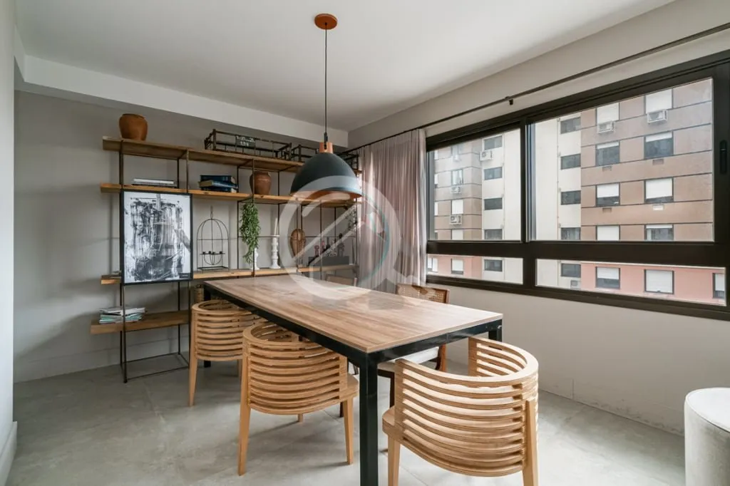 Imagem Apartamento com 3 suítes, 110m²,2 vagas à venda em Porto Alegre, Menino Deus. Unidade decorada co...