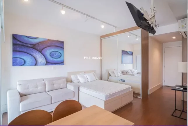 Imagem Studio para locação no Brooklin com 1 suíte, 1 banheiro, 1 vaga, 36m².