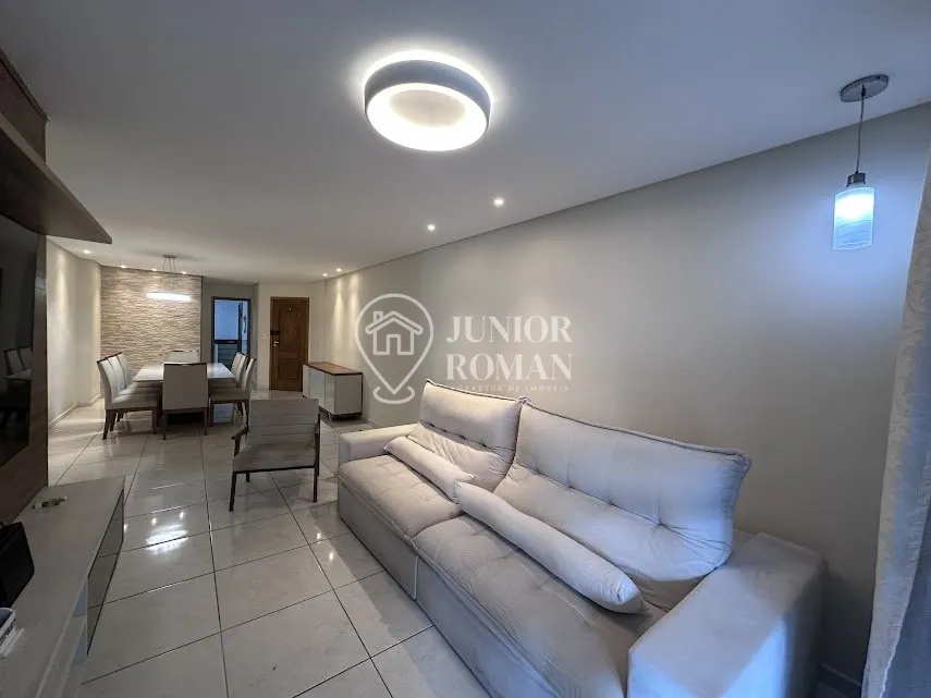 Imagem APTO MOBILIADO 3 SUITES l VARANDA VISTA PRO MAR - CANTO DO FORTE | PRAIA GRANDE