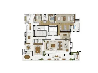 Imagem Edifício Altto Campo Belo São Paul, apartamento com 4 quartos em Campo Belo São Paulo SP, apartment in São Paulo Brazil