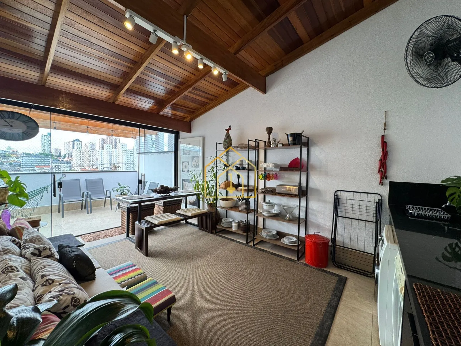 Imagem Cobertura à venda 87 m² 1 quarto 1 vagas | Vila Scarpelli - Santo André - SP