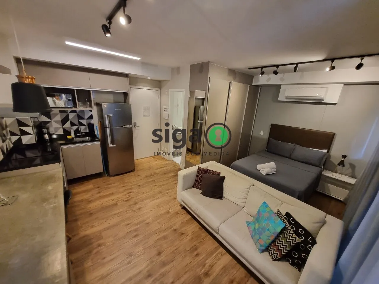 Imagem Apartamento com 1 Quarto à Venda na Chácara Santo Antônio.